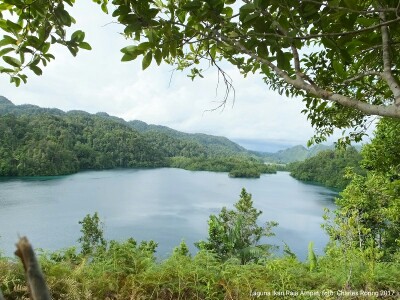 Laguna Ikan di Raja Ampat