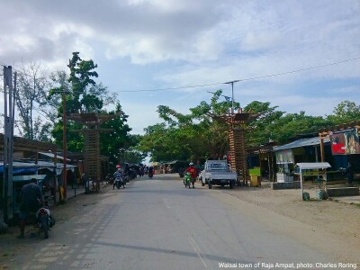Waisai town of Raja Ampat